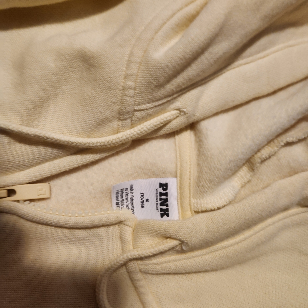 PINK Victoria's Secret Cream Hoodie